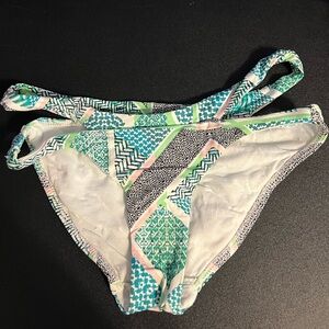 NWOT Sunseeker Patterned Bikini Bottoms